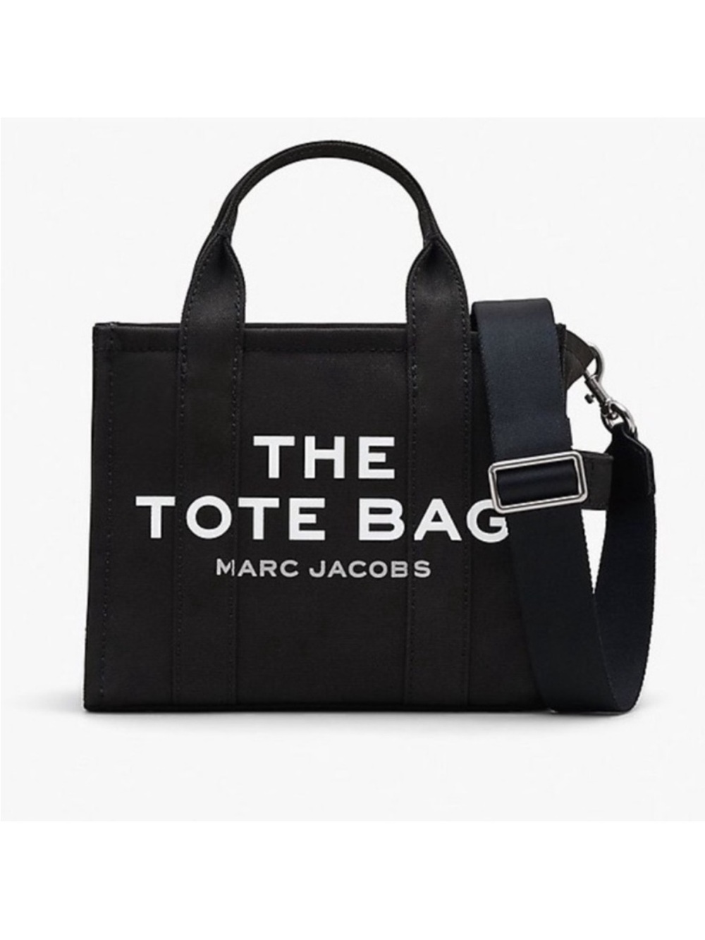 Marc Jacobs Small The Tote Bag in Charcoal Gray / Black